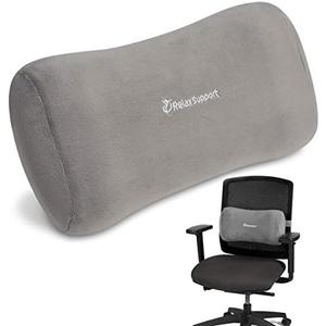 Relax Support RS11-X Lumbar Support Pillow - Medium Firm Memory Foam Office Chair Back Support - Promotes Spinal Alignment & Better Posture - Non-Slip Strap, Washable Cover - Fits Wheelchair, Recliner Relax Support RS11-X Lumbar Support Pillow - Medium Firm Memory Foam Office Chair Back Support - Promotes Spinal Alignment & Better Posture - Non-Slip Strap, Washable Cover - Fits Wheelchair, Recliner