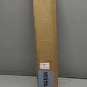 LazBlinds No Tools No Drill Cordless Bamboo Roman Shades, Light Filtering Window Treatment, Roll Up Bamboo Blinds for Windows 34.5'' W x 72'' H, Brown