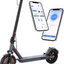 VOLPAM Electric Scooter, 350W/500W Powerful Motor, 8.5"/10" Solid Tires, 19/22Mph, 28/23/21/16 Miles Max Range, Dual Braking