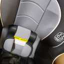 Graco Extend2Fit Convertible Car Seat, Rear and Forward Facing Car Seat with Adjustable Extension Panel for Extra Legroom, Great Gift for Baby Shower or Baby Registry, Gotham, MFD: 11-11-2025