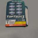 Razor 3 for Men - Replaceable Cartridges for Manual Shaving Razor - 3-Blade Technology Refills - Fits Gillette Mach3 - Soft Shave Sharp Blades - Cost-effective Refill (8 refills) (8 Count (Pack of 1))