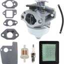 ANTO GCV190 Carburetor for Honda 16100-Z0Y-853 GCV 190 HRX217 GCV190A GV190LA HRB217 HRX217K1 HRX217K2 Manual Choke Lawn Mower Pressure Washer Engines Tune Up Kit