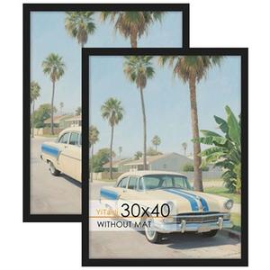 YiTanli 30x40 Picture Frame 2 Pack Display 30x40 YiTanli 30x40 Picture Frame 2 Pack Display 30x40