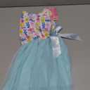 Beganly Girls Sleeveless Dress Toddler Bunny Tutu Sundress Casual Party Dresses  Size 110, Colour: Colorful Rabbit Blue