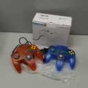 miadore 2 Packs USB Retro Controllers for N64 Gaming, PC Classic N64 Game Pad Joypad for Windows PC MAC Raspberry Pi