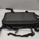 Car Backseat Organizer with Table Tray(2-Pack) 9 Storage Pockets Backseat Car Organizer and storage with Tablet Holder, Kick Mats Back Seat Cover for Kids family Road Trip Essentials Travel (Black)