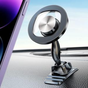eSamcore Magnetic Phone Holder for Car, iPhone MagSafe Car Mount Strong Phone Magnet for Car Dashboard Cell Phone Holders for Your Car Fits Mag Safe iPhone 16/15/ 14/13 Pro Max Mini