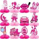 2 x Princess Centerpieces For Tables Princess Table Decorations Pink Centerpieces For Tables Hot Pink Party Decorations Bachelorette Party Decorations Bridal Shower
