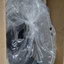 Amazon Basics No-Mess Hooded Cat Litter Box, Standard, Multicolor, 21 in x 16 in x 15 in