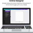 2 x MaxGear 1.5" Round Sticker Labels, for Inkjet or Laser Printer, Matte White Printable Labels Sheets, Strong Adhesive, Dries Quickly, Holds Ink Well, 30 Sheets, 600 Pcs