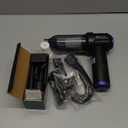 Vostuve Car Vacuum Portable Cordless High Power Small Handheld Vacuum Cleaner 4in1 Compressed Air Duster & Air Blower & Pump Hand Held Mini Vacuum for Car, Home, Office (Black)