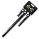 PGROUP 1/ 2-Inch Drive Impact Extension Bar Set | 3 Piece Socket Extensions 3" 5" & 10" Length | Premium Cr-V Steel with Black Phosphate Finish