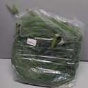 Hananona 9 Ft 2 Pcs Artificial Norfolk Pine Garlands, Realistic Pine Garland, Green Artificial Greenery Garland for Table, Mantle, Wall, Indoor, Outdoor Winter Christmas Decorations (2, 9 FT)