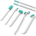 16 Piece Small Bottle Brushes for Cleaning Mini Crevice Brushes for Household Use Tiny Deep Detail Crevice Cleaner Brush for Humidifier Toaster Holes Corner Space Keyboard Bottle Tile