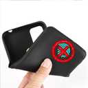 Cover for Infinix Note 50 4G Case,Anti Fingerprint TPU Soft Shellfor Infinix Note 50 4G Tempered Glass Screen Protector [1 Pack] Black