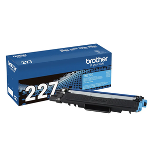 Brother Genuine TN227C, High Yield Toner Cartridge, Replacement Cyan Toner, Page Yield Up to 2,300 Pages, TN227, Amazon Dash Replenishment Cartridge 15.3 x 4.1 x 6.1 inches