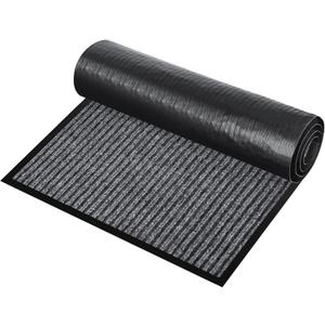 ToLanbbt Commercial Floor Mat 3' x 5' Front Door Mat Extra Large, Industrial Hallway Runner Rug Heavy Duty Outdoor Indoor Utility Mat Low Profile Entryway Carpet Non Slip Backing for Home Office