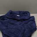 Women's Shawl Collar Bathrobe, Soft Long Towel Robes for Women - Super Absorbent Quick Dry yet Warm (XX-Large-3X-Large, Navy)