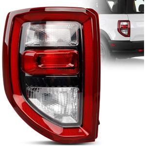 Tail Lights Compatible with 2021 2022 2023 Ford Bronco Sport - Taillights Assembly Replaces M1PZ13405A|M1PZ-13405-A -Tail Light Rear Lamp Left Driver Side LH