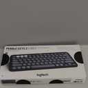 Logitech Pebble Keys 2 K380s, Multi-Device Bluetooth Wireless Keyboard with Customizable Shortcuts, Slim and Portable, Easy-Switch for Windows, macOS, iPadOS, Android, Chrome OS - Tonal Graphite