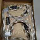 haapaw Dog Harness with Leash Set, No Pull Adjustable Reflective Step-in Puppy Harness with Thickened Padded Vest for Extra-Small Dogs (XS, Beige)