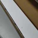 Homeforia White Floating Shelves 36 Inches Long, Premium Solid Wood, Long White Floating Shelves for Living Room, Heavy Duty Bracket, 36 x 6.5 x 1.75 inch, Set of 2