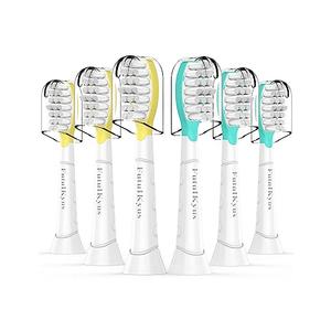 FutulkyUS Kids Replacement Brush Heads for Philips Sonicare: Electric Soft Toothbrush Head Compitable with 4100, Standard Head for Boy Girl Over 7 Years Old, 6 Pack