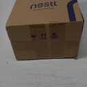 Nestl Reading Pillow with Shredded Memory Foam, Designed for Sitting Up in Bed and Couch, Back and Arms Adjustable Support for Adult & Teens Backrest Pillows for Reading, Washable Cover, Beige Cream