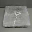 8 Pack Chunky Chenille Yarn for Crocheting & Knitting, 29.5yds 5 oz Each Skein Soft Fluffy Kitting Set, Thick Velvet Plush Yarn for Handcrafts Weaving Making Blankets (White Grey)