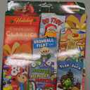 Regal Games Card Games for Kids - Go Fish, Crazy 8's, Old Maid, Slap Jack, Monster Memory Match, Snowball Fight - Holiday-Themed, Simple & Fun Classic Family Table Games 