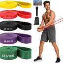 Non Latex Resistance Bands, Pull Up Assistance Bands, Exercise Bands Resistance, Workout Bands Resistance for Men and Women, Stretch Bands for Exercise, Physical Therapy, Fintness, Training