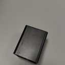 LazBlinds No Tools No Drill Cordless 1" Vinyl Mini Blinds, 100% Blackout Blinds for Indoor Windows, Room Darkening Privacy Window Blinds and Shades for Interior, 30" W x 64" H, Black