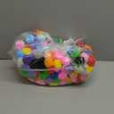 400 Pcs Multicolor Pom Poms for Crafts 1.5 Inch Fuzzy Craft Pompoms Balls for Family Classroom DIY Creative Christmas Decorations