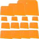 Frienda 15 Pcs Body Filler Spreaders Plastic Tools for Automotive Applying Putties Glazes Caulks and Paint (3 Sizes)