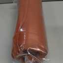 CozeCube Chenille Throw Blanket for Couch, Cozy Plush Fuzzy Decorative Rust Orange Blanket with Fringe Tassels, Lightweight Throws for Bed Sofa Gift Home Decor, 50"X60"