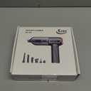 KMM Handheld Car Vacuum Cleaner, 4 in 1 Vacuum Cleaner 16000Pa Air Duster, 3-Speed Adjustable 120W High Power Vacuum Cleaner with LED Light and Multi-Nozzles for Car, Home, Office, Pet (Gray)