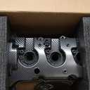 MITZONE Aluminum Valve Cover Set Left and Right Compatible with Ford F-150 Expedition Transit Navigator 2013-2023 3.5 Turbo Carbon Strip Type