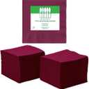 Perfectware - 2 Ply Burgundy Bev-250 2 Ply Burgundy Beverage Napkins- Pack of 250ct