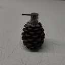 Park Designs Pinecone Hand Soap Dispenser for Bathroom | Nature Decor | Rustic Hand Soap Pump | Refillable Body Lotion & Shampoo Container | Kitchen Dish Soap Dispenser