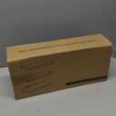 BAYKA Floating Shelves Bathroom for Wall Shelf Over Toilet Farmhouse Rustic Wood for Bedroom, Kitchen, or Living Room Decor Organization Display Shelving Rustic Brown, Set of 3 (15.7 Inches)