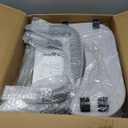 Toilet Seat Risers for Seniors Bedside Commode for Elderly Width and Height Adjustable Raised Toilet Seat with Handles for Elderly Handicap, Elevated, Pregnant, Fit Any Toilet Heavy Duty Up to 400lbs