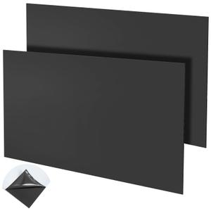 Blulu 2 Pcs Aluminum Composite Panel, 1/8" Thick Rectangle Aluminum Plastic Composite Sheet Plate for Industry Crafting Handcraft DIY Projects (36"x24")