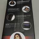 CHI Spin N Curl, Curling Iron For Healthy & Shiny Effortless Curls & Waves, Provides Preset Temperature Settings For Each Hair Texture, Onyx Black (1 Count (Pack of 1))