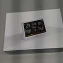 16 in 1 Air Quality Monitor Indoor 7" Large Display 9 AQI+7 Alerts, CO2 Monitor Air Quality Tester for CO2, TVOC, PM2.5 PM1.0 PM10, HCHO Temperature Humidity AQI & Time Air Quality Meter for Home