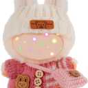 2 x 2set of Clothes for 17cm/6.8in Doll Accessories Hat, Knit Sweater,and The mini Bag Set for 17cm Accessories Suit(no Doll)