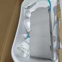 The First Years Rain Shower Baby Spa Bathtub Set Includes Infant Sling, Soothing Spray Shower Head, Fresh Water Tank and Built-in Soft Brush 3-in-1 Newborn to Toddler Design Baby Bath Essentials