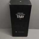 No-Drill Under Desk Cable Management Tray - 2-Pack Wire Organizer for Standing Desk - Cord Management System with Power Strip Holder - L