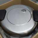 Winco Commercial-Grade Electric Rice Cooker with Hinged Cover, 30 Cup