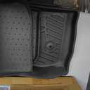 LASFIT Front Floor Mats for Jeep Wrangler JK 2007-2013 2 Doors & 4 Doors All Weather TPE Custom Fit Car Mats Floor Liners 1st Row, Black