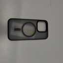 TORRAS Ultra Magnetic for iPhone 15 Pro Case, [3X MilitaryGrade Drop Tested] [Compatible with MagSafe], Shockproof Translucent Durable Slim Protective AntiScratch AntiFingerprint, Black